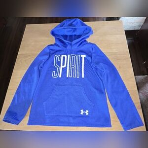 Under Armour Royal Blue Spirit Hoodie Youth Small